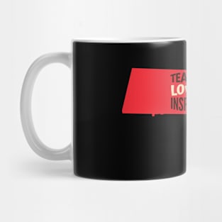 Massachusetts Teacher Teach Love Inspire Mug